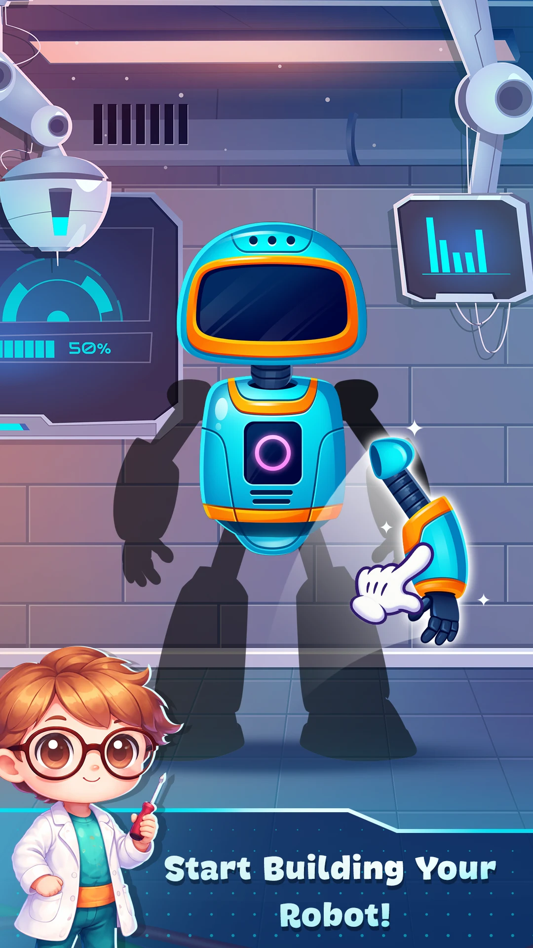 Robot Builder: Kids Mini Games screenshot