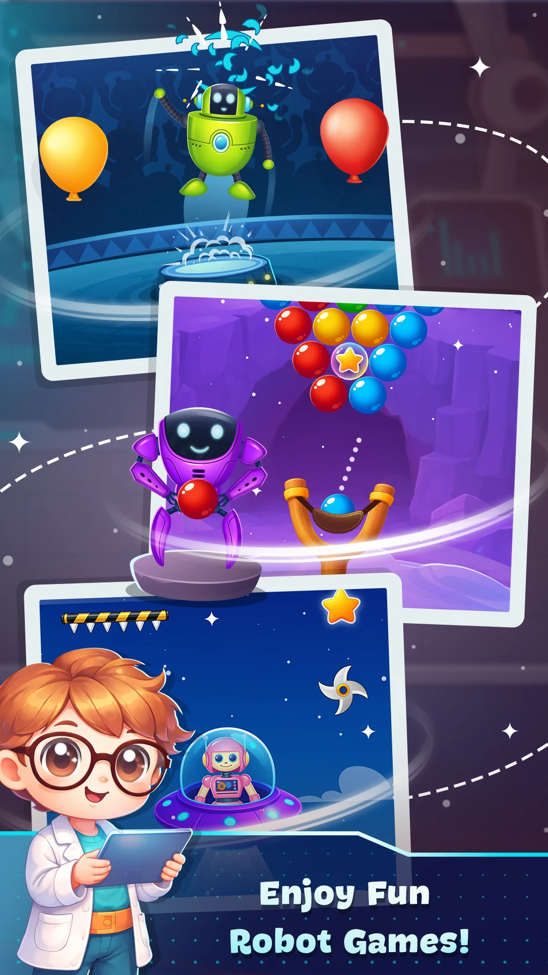 Robot Builder: Kids Mini Games screenshot