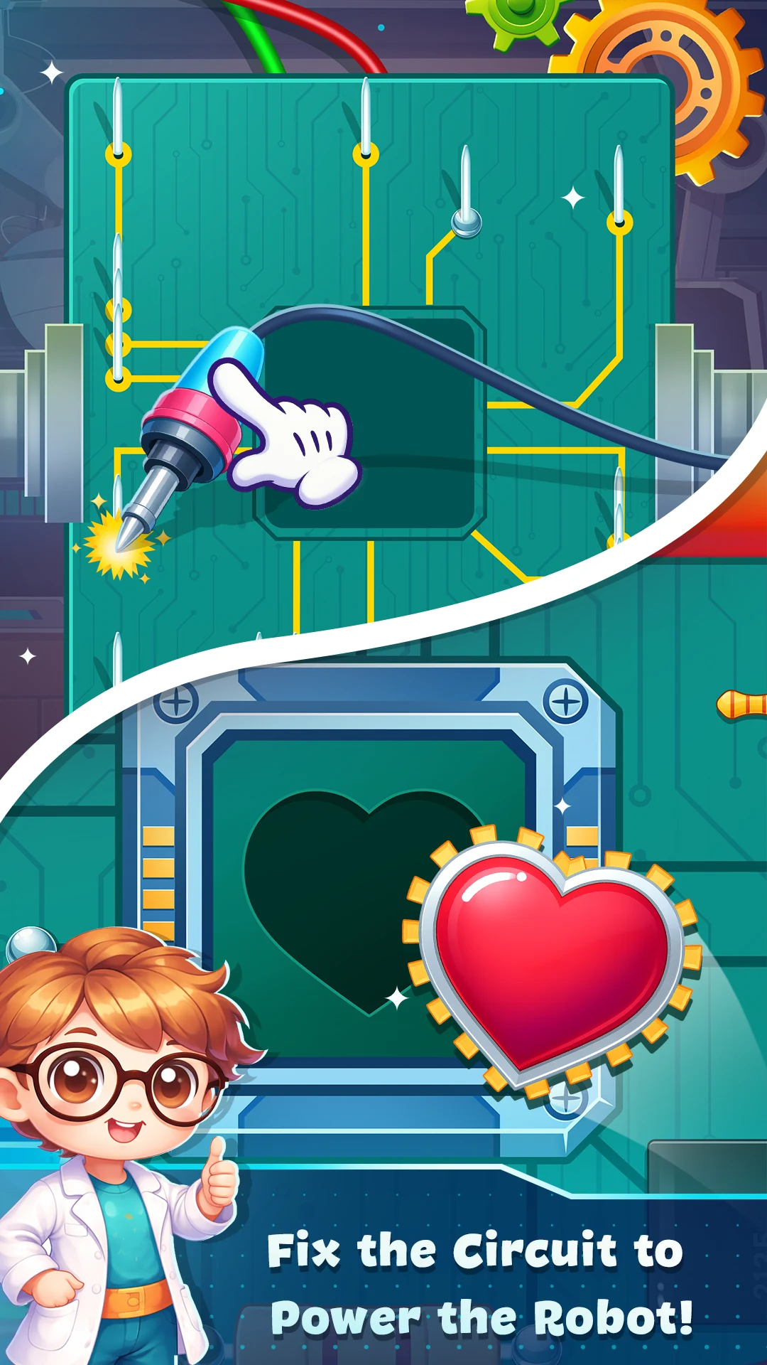 Robot Builder: Kids Mini Games screenshot